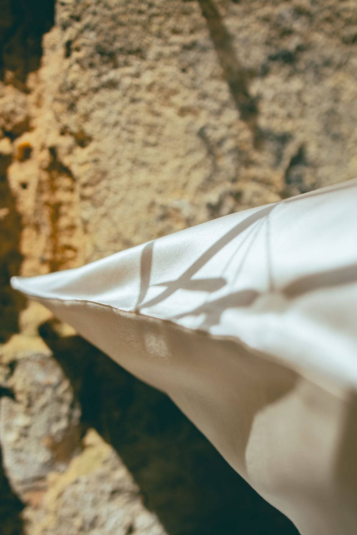 taie reversible complice en soie et satin de coton - Maison CÉTOILE