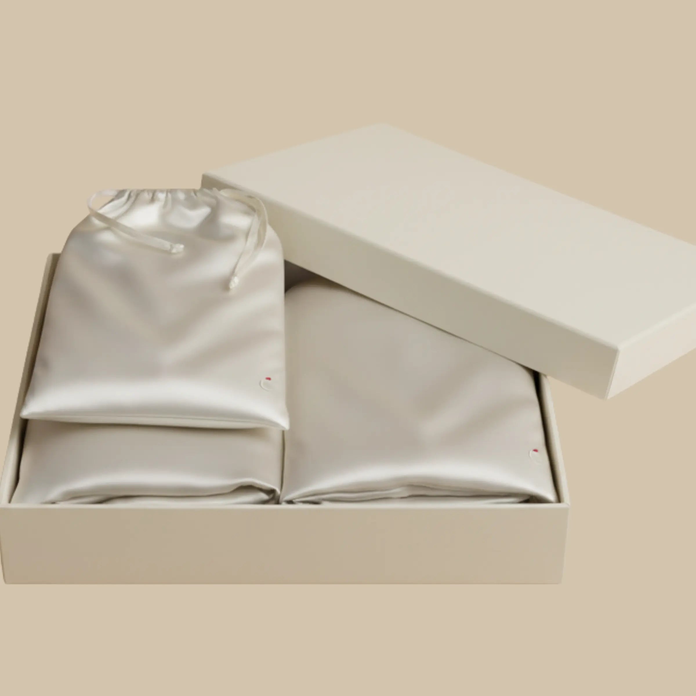 Coffret duo de taie en soie Complice - Maison CÉTOILE