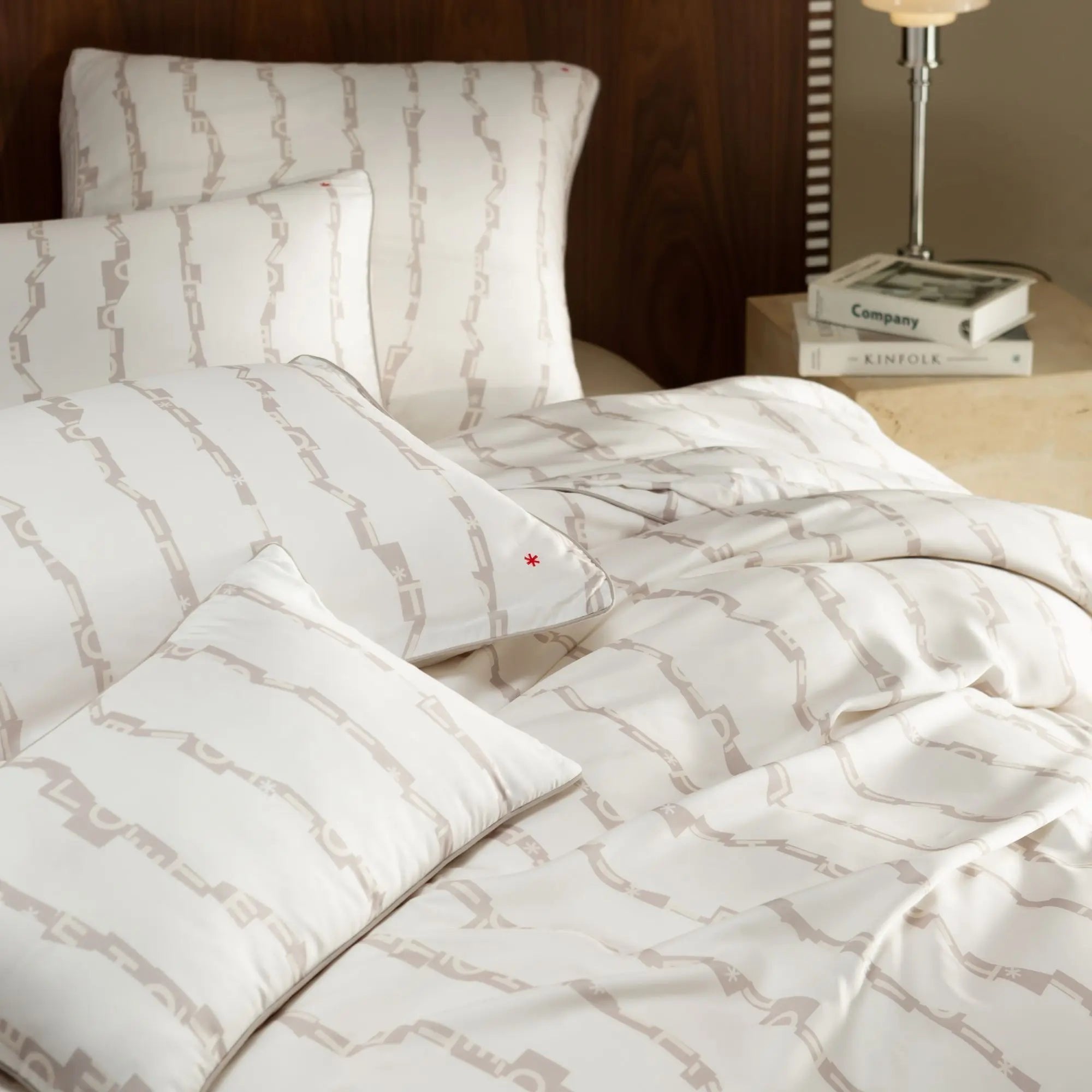 Étoile d’Ivoire – Parure en TENCEL™ Lyocell, motif signature