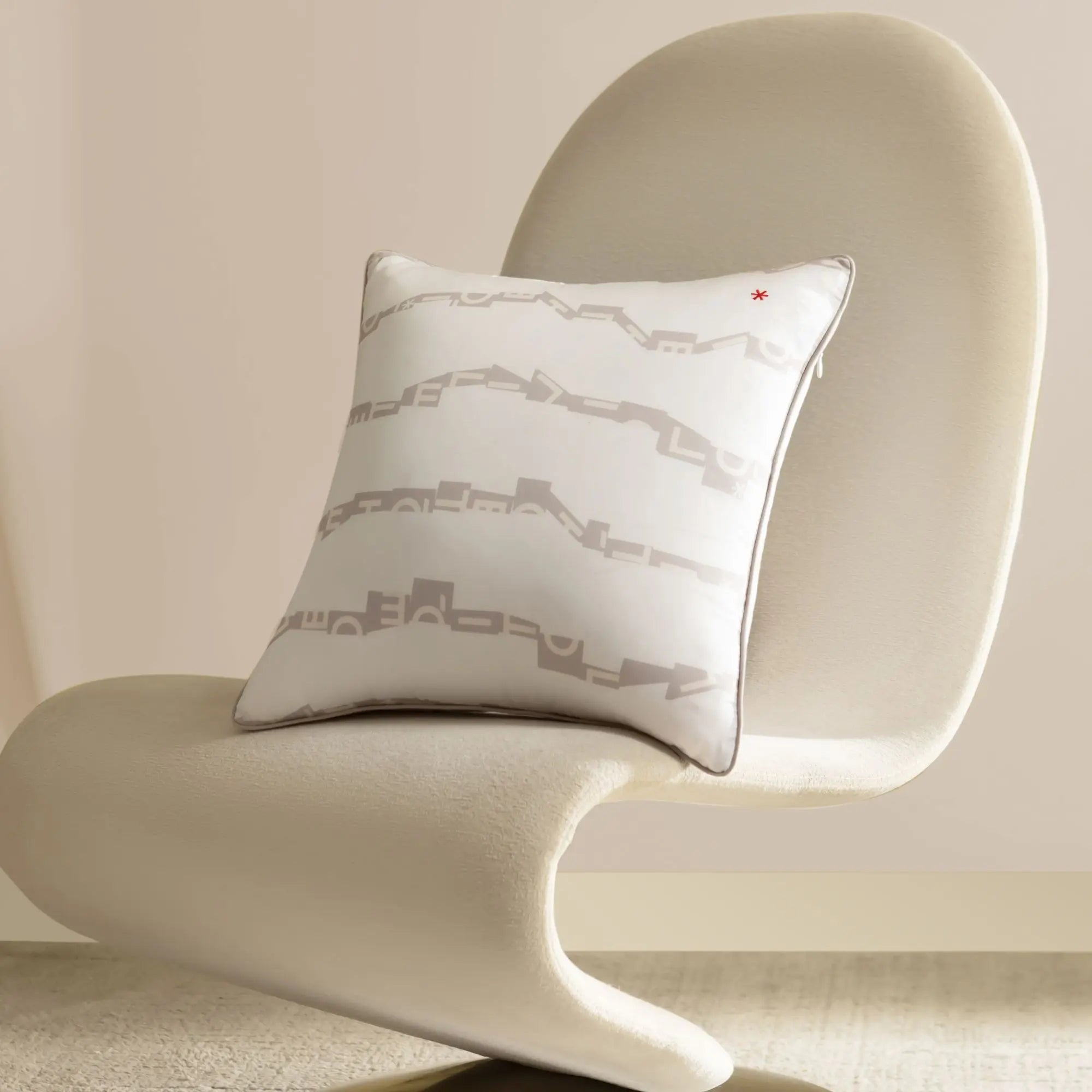 Coussin carré en tencel lyocell signé Maison CÉTOILE