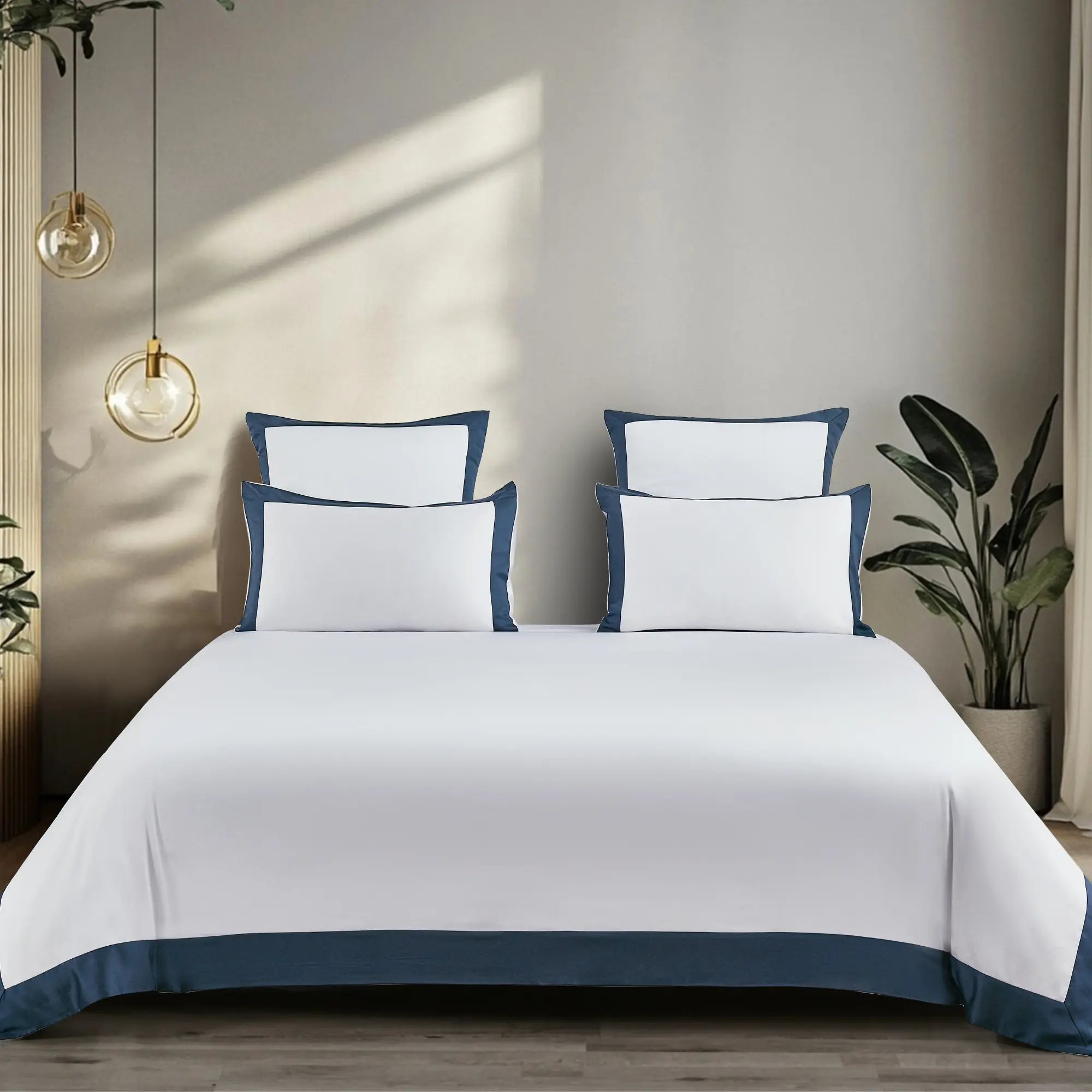 Parure de lit en tencel lyocell,  doux et respirant pour un sommeil apaisé.