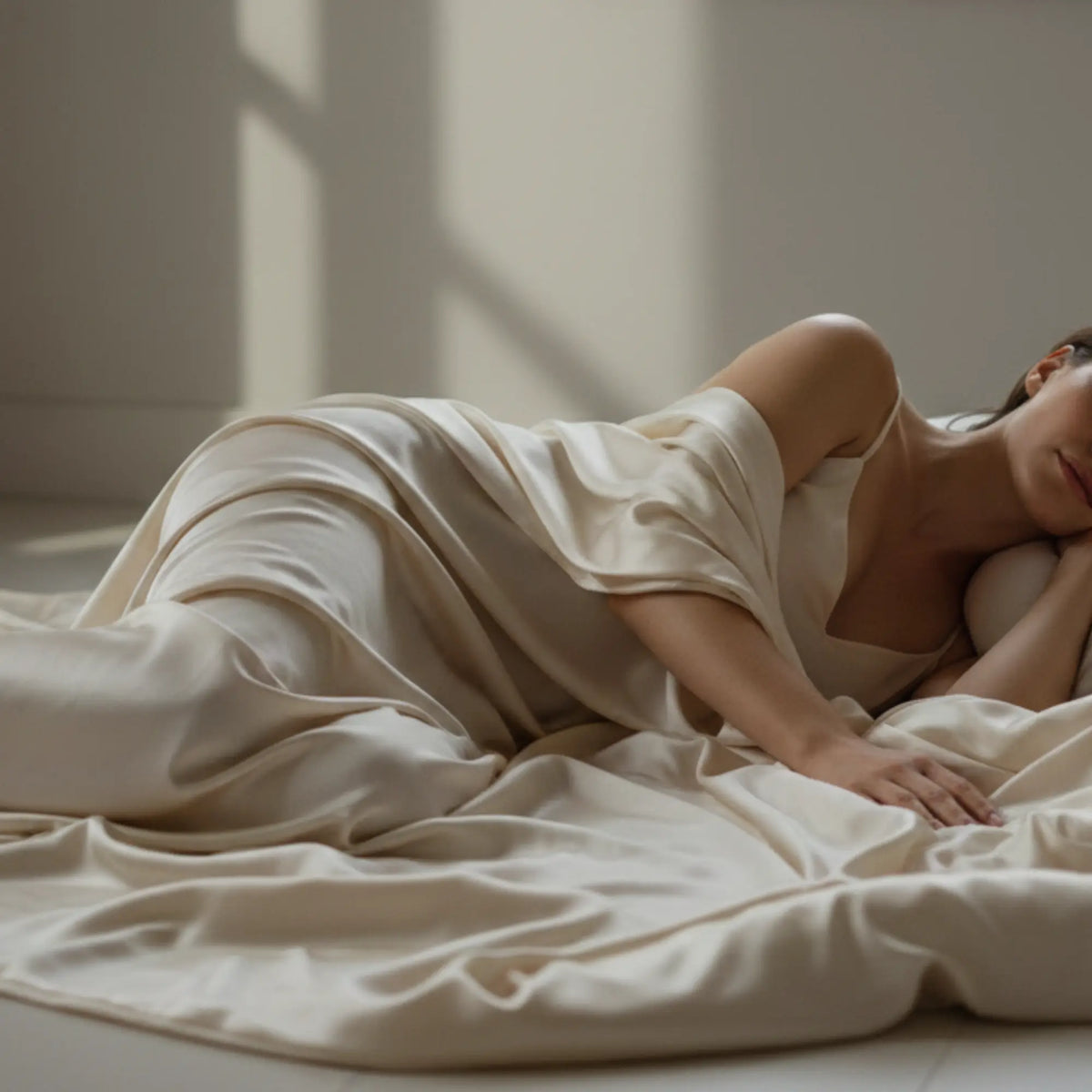 pyjama femme en soie de mûrier, élégant et intemporel, signé maison cétoile